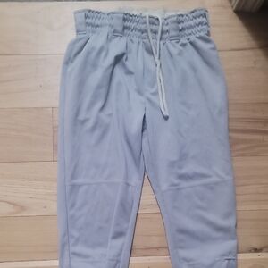 Wilson Kids Light Gray Joggers with Elastic Waist